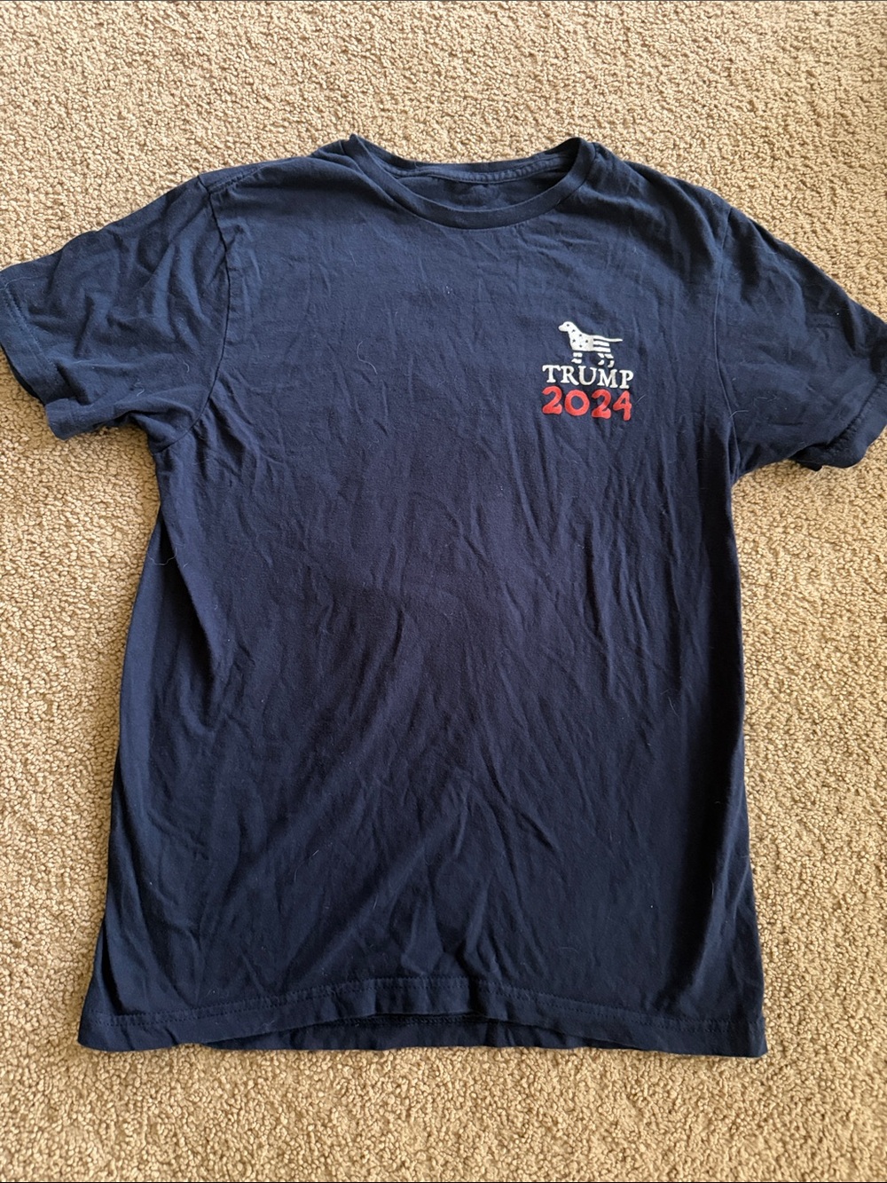 Trump 2024 Navy Short Sleeve Tee